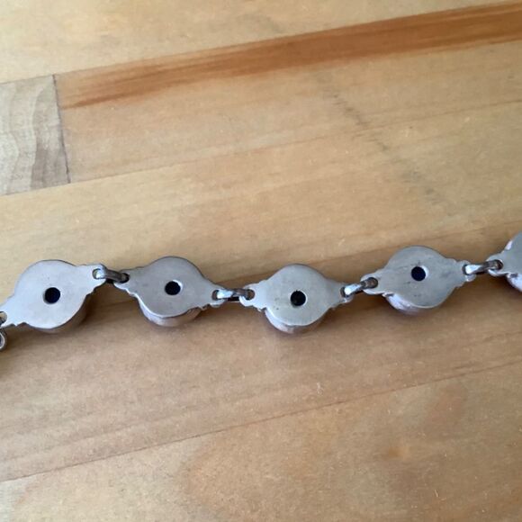 Sterling SILVER 925 LAPIS LAZULI WOMAN BRACELET​​ - Picture 6 of 7